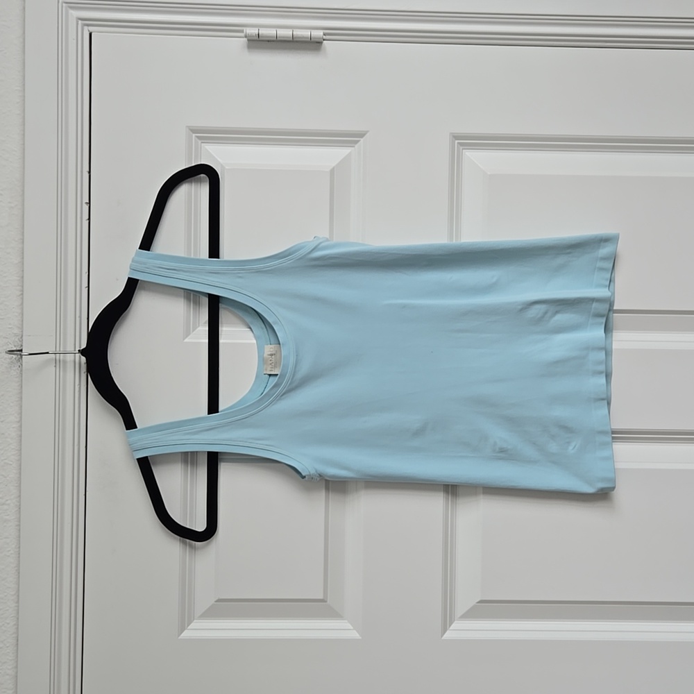 Pale Sky Blue Hanro by Switzerland Tank